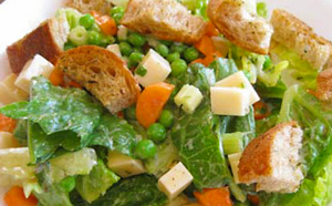 Add crunch, flavor and fiber with homemade wholegrain croutons