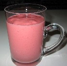 strawberry yogurt shake