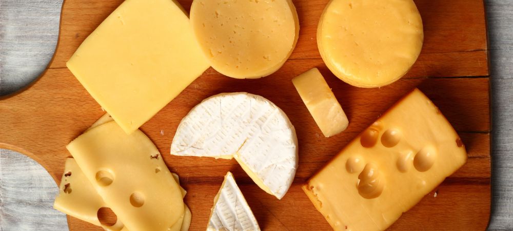 variety of cheese
