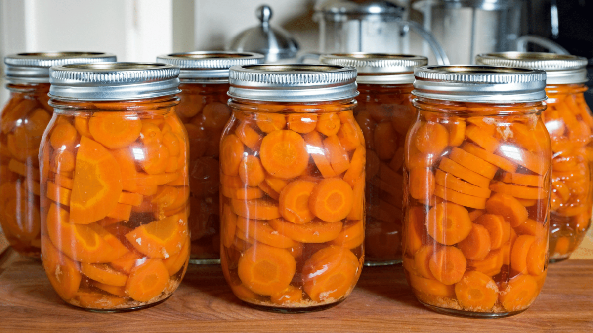 home canned carrots