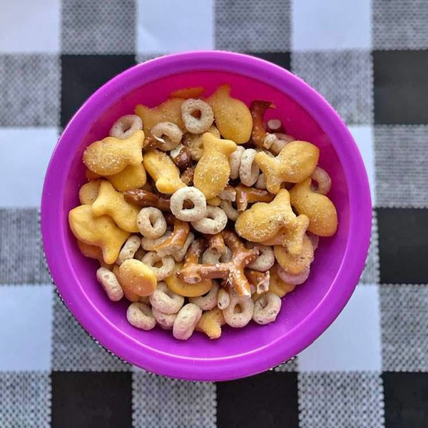 Snack Mix in a Bowl