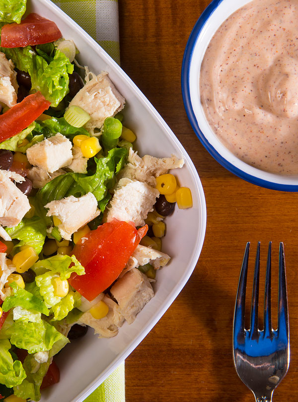 Southwestern Chopped Chicken Salad (Meal Prep) - Sweet Peas and