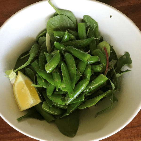 Snap Pea Salad with Zesty Lemon Vinaigrette - Minimalist Baker Recipes