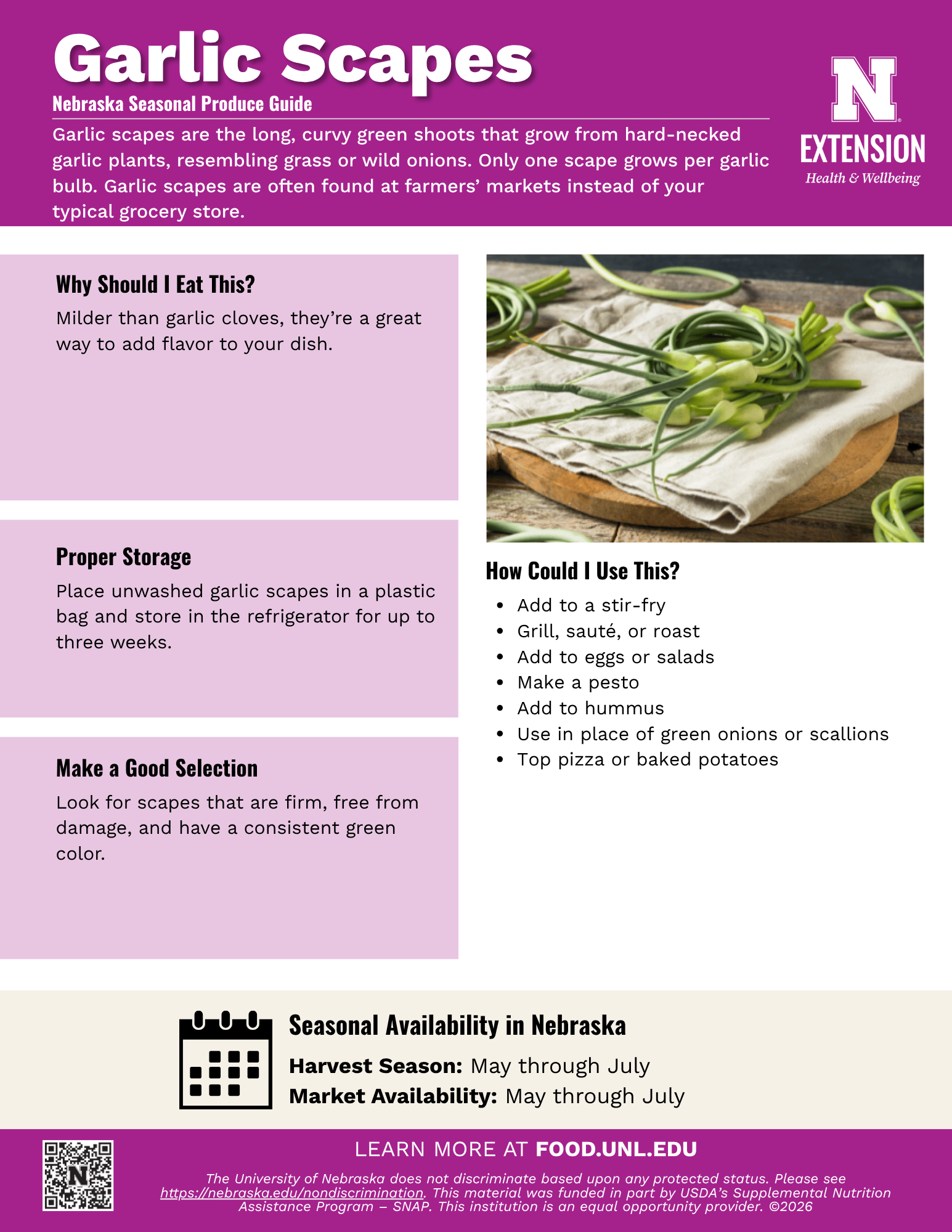 Garlic Scapes Handout