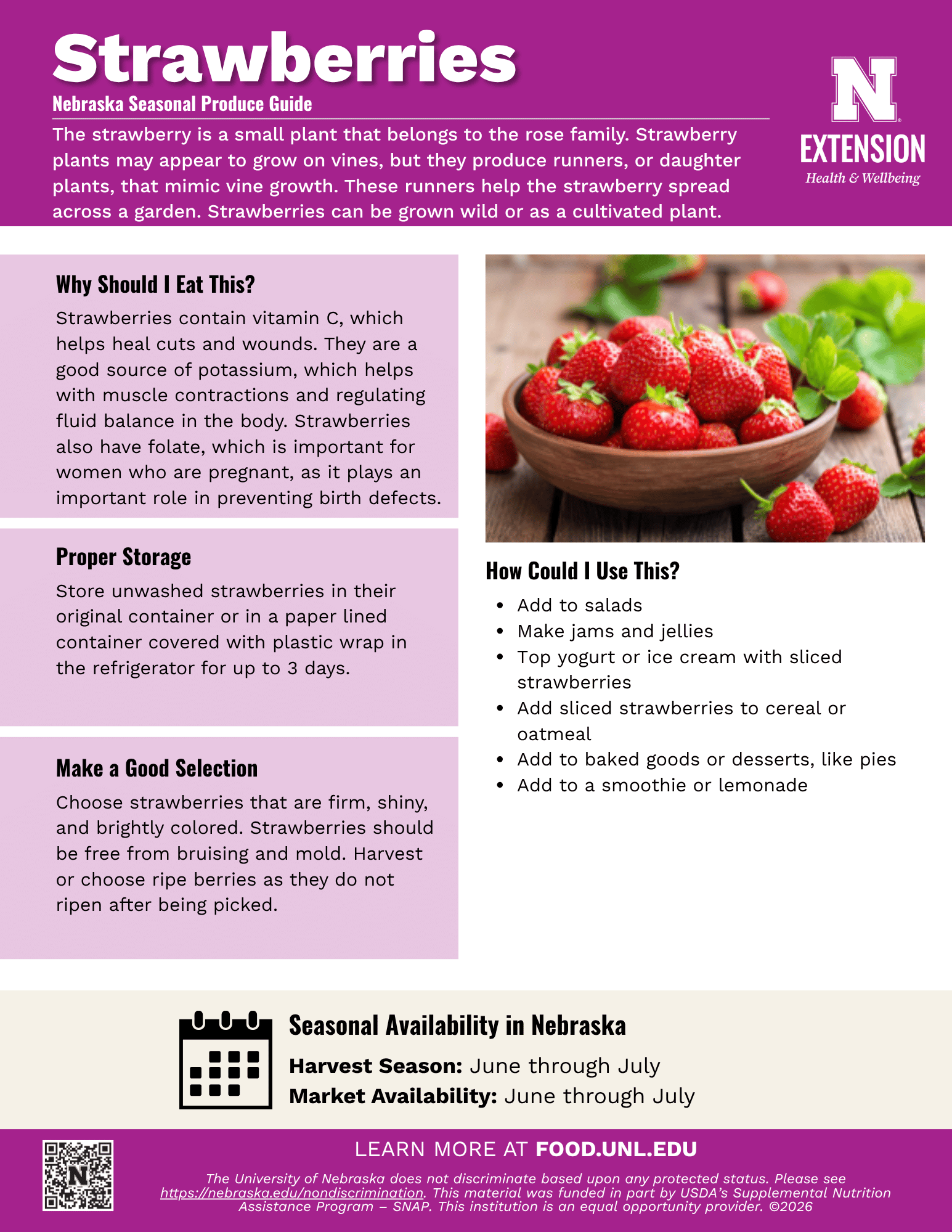 Strawberries Handout