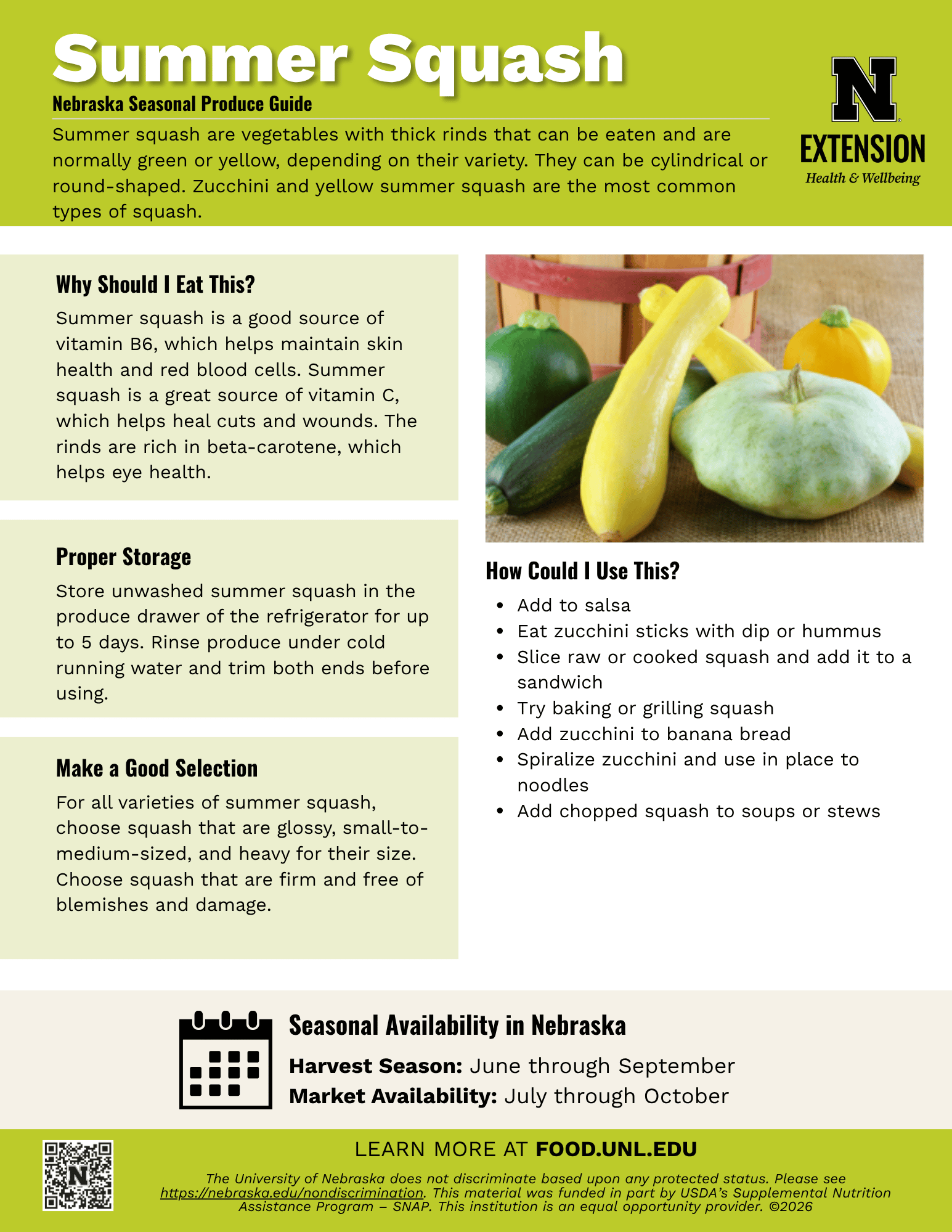 Summer Squash Handout