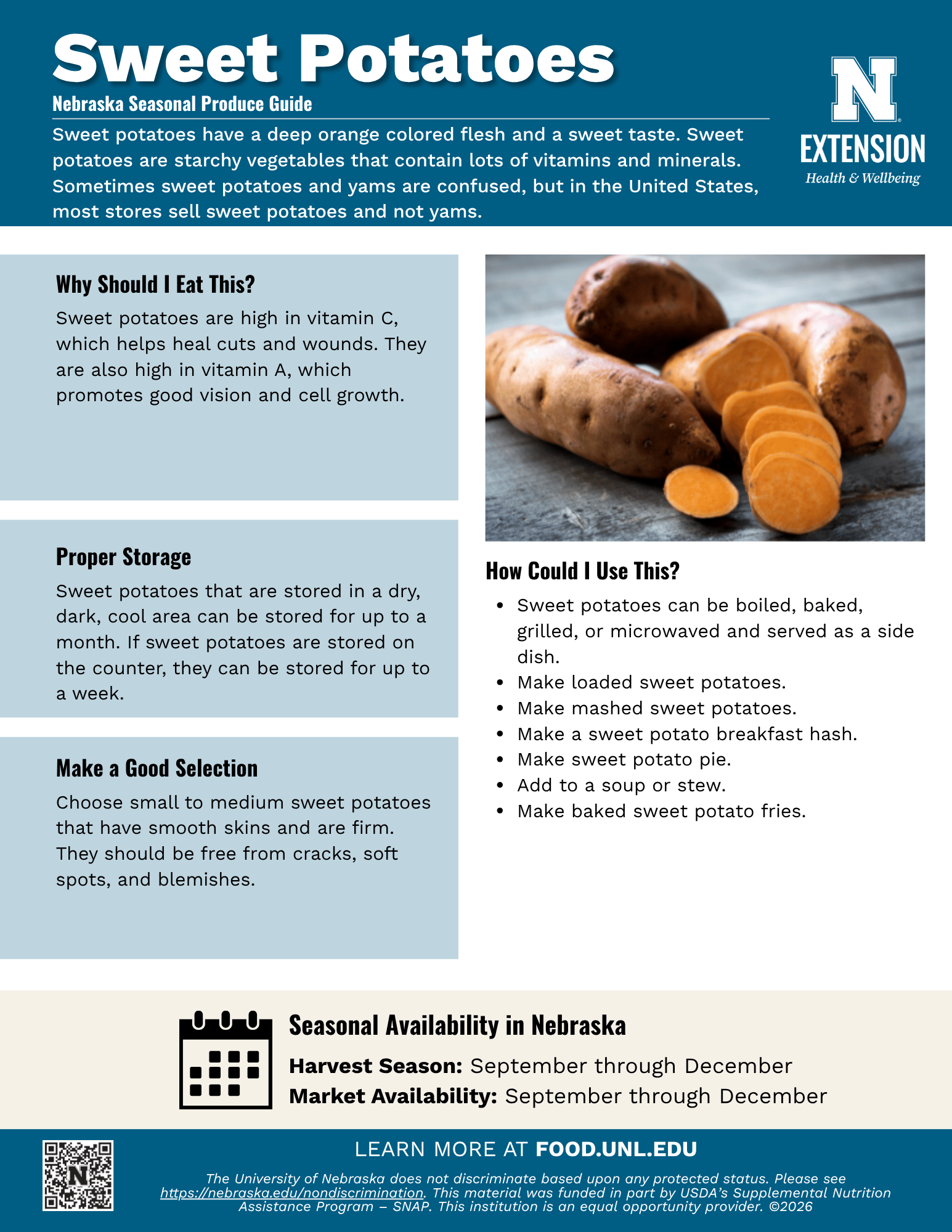 Sweet Potatoes Handout