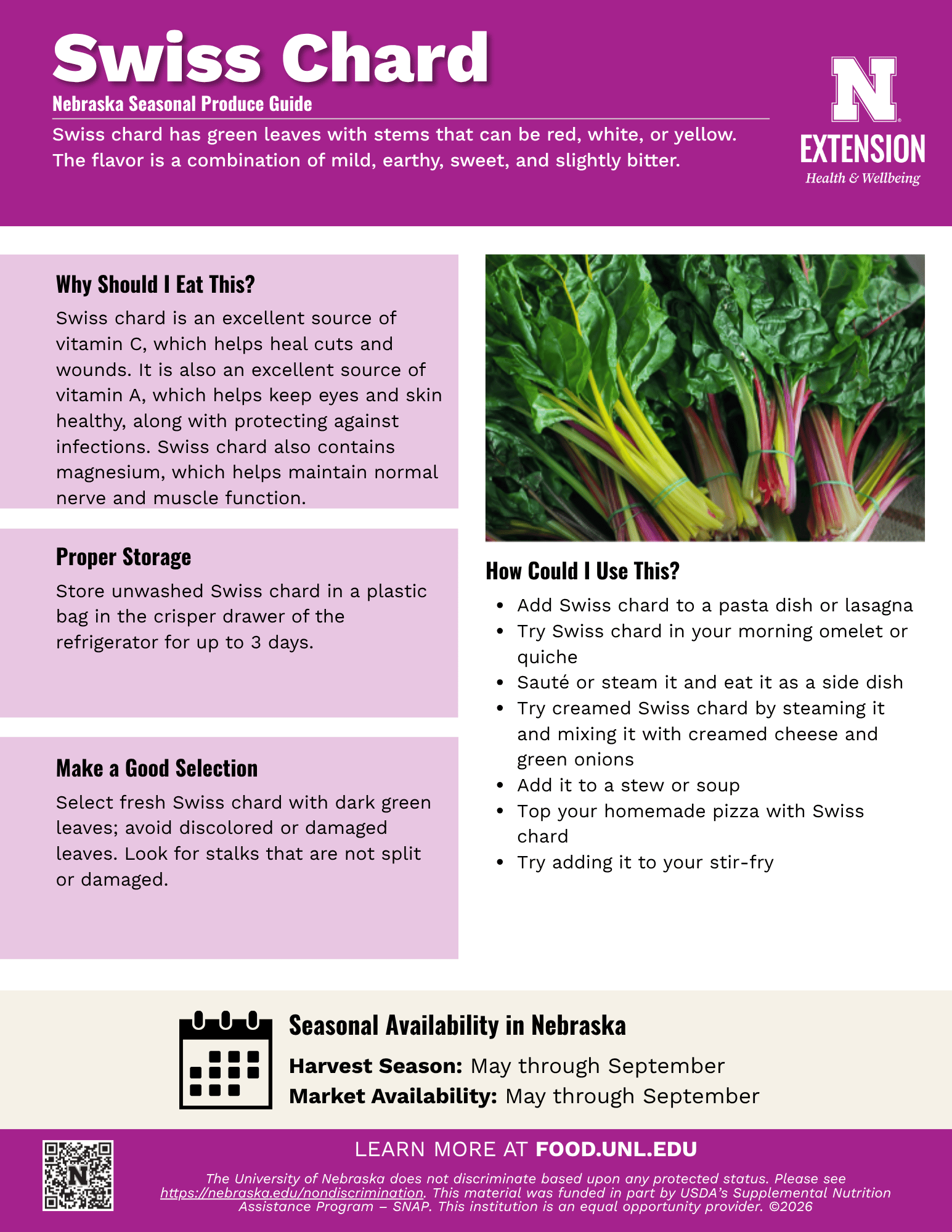 Swiss Chard Handout