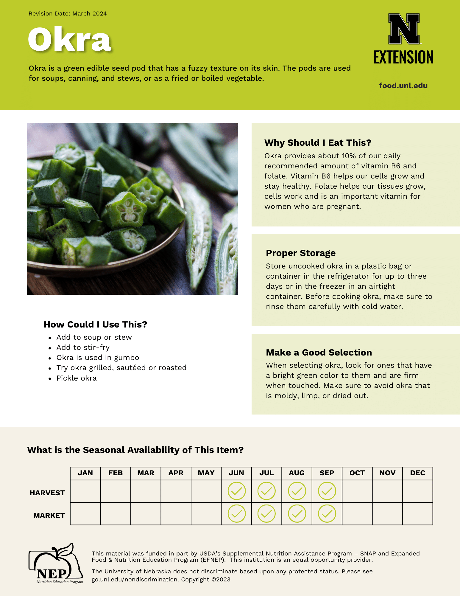 Okra Handout