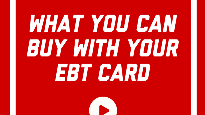 What you can buy with your ebt card