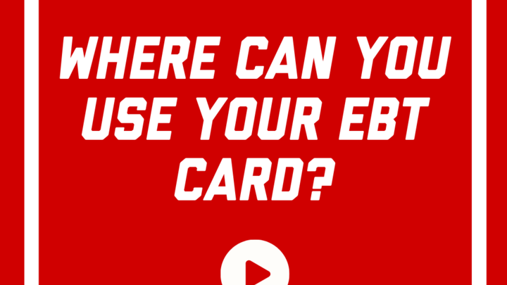 Where can you use your ebt card?