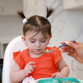 baby eating