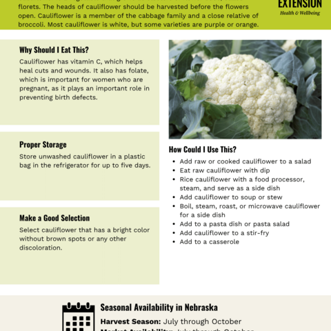 Handout - Cauliflower