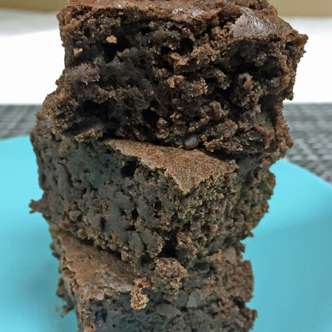 Easy Black Bean Brownies