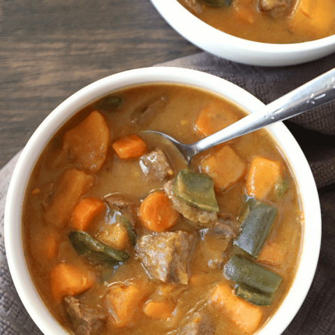 Bison Sweet Potato Stew
