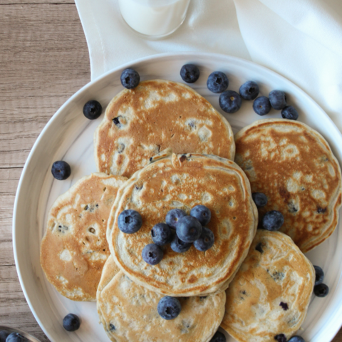 Fruity Whole Wheat Pancakes