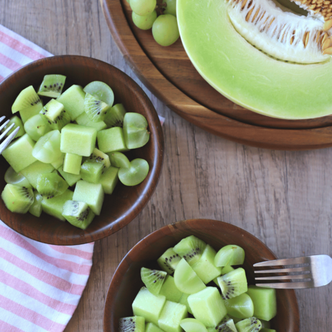 Green Fruit Salad