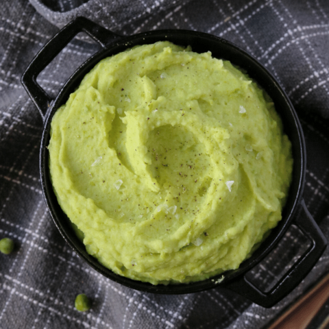 Elaine's Green-Mash Potatoes