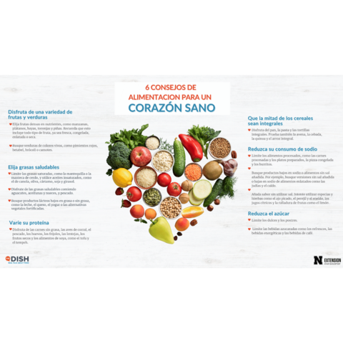 Healthy Heart Slide Spanish