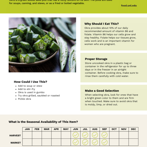 Handout - Okra