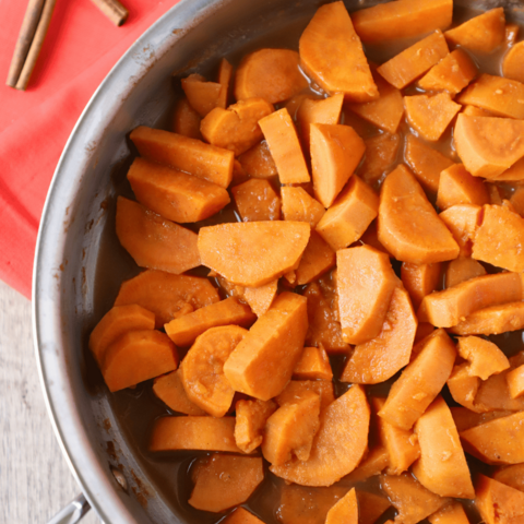 Orange Glazed Sweet Potatoes