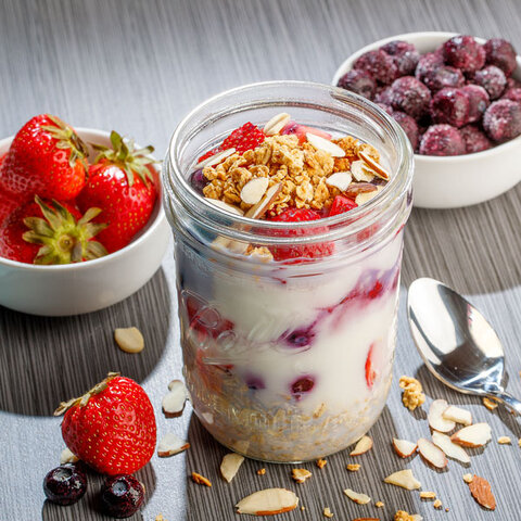 Berry Good Overnight Oatmeal