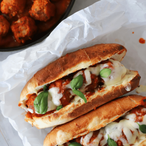 Pork Meatball Subs