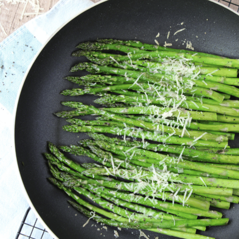 Sauteed Parmesan Asparagus