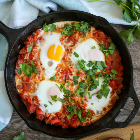 Shakshuka with Toast