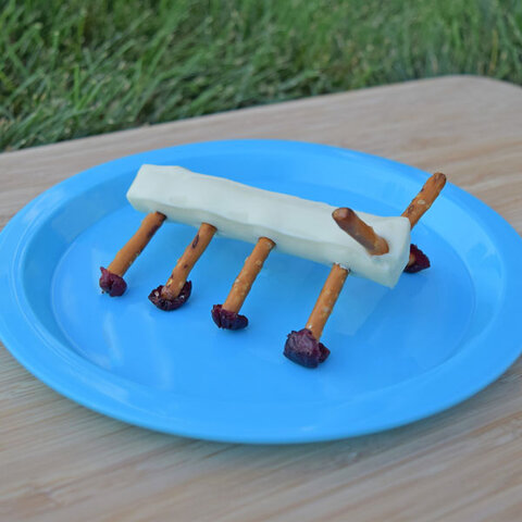 String Cheese Caterpillars