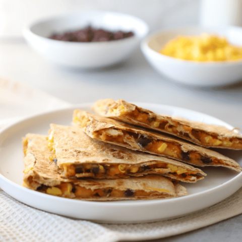 Sweet Potato Quesadillas