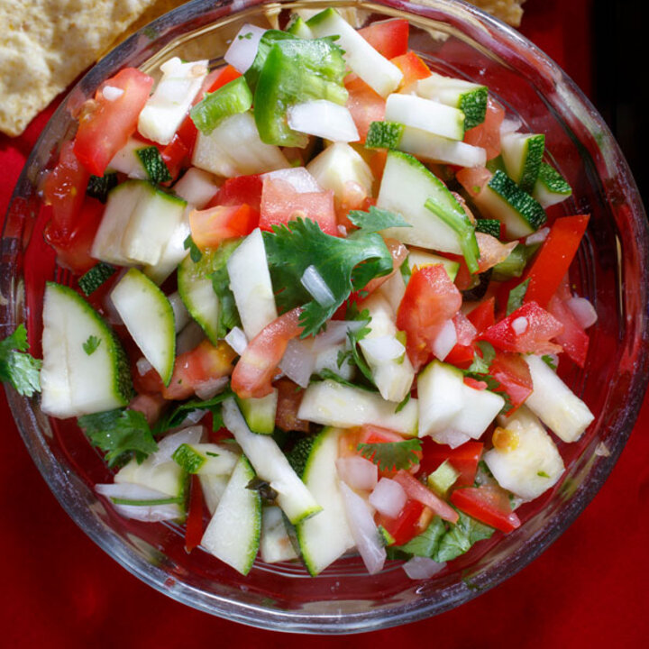 Fresh Vegetable Salsa