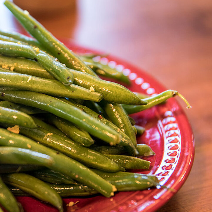 lemony green beans