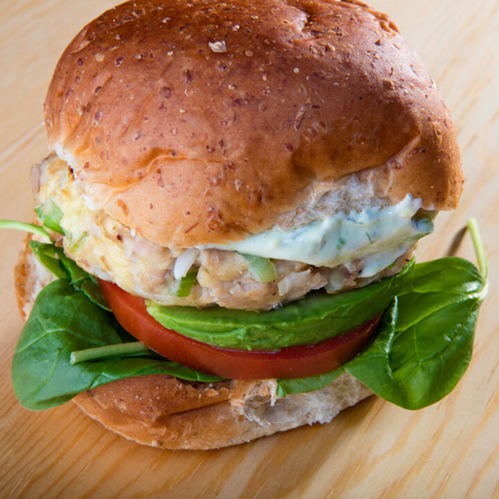 Salmon Burger