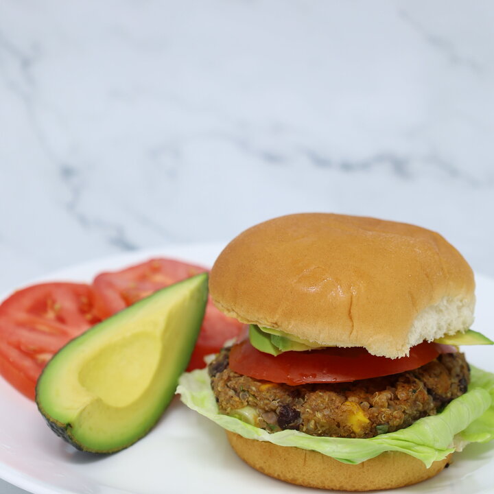 Three sisters bean burger.