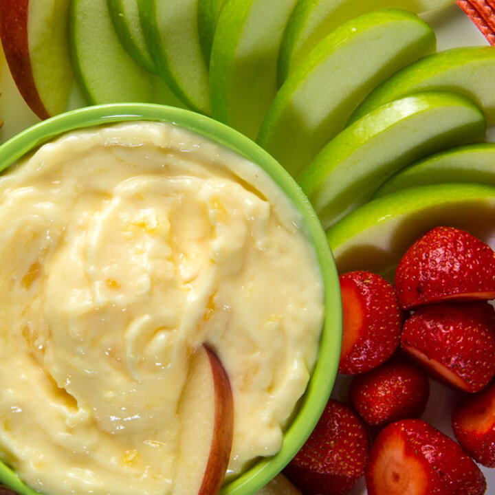 dip with fruit