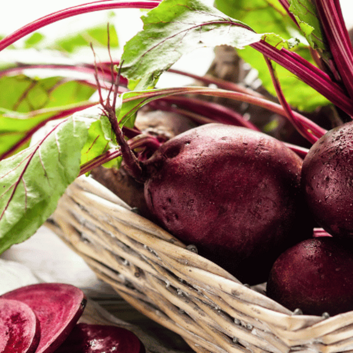 beets in a basket