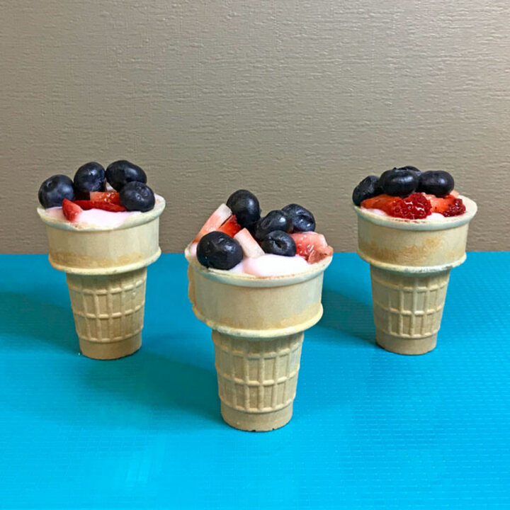 breakfast cones