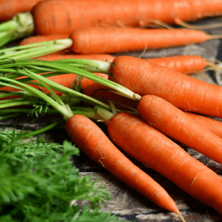 Fresh carrots