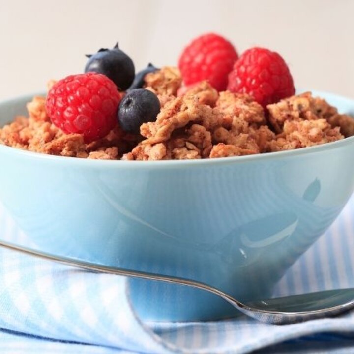 cereal with fruit