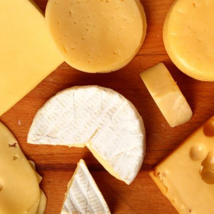 variety of cheese