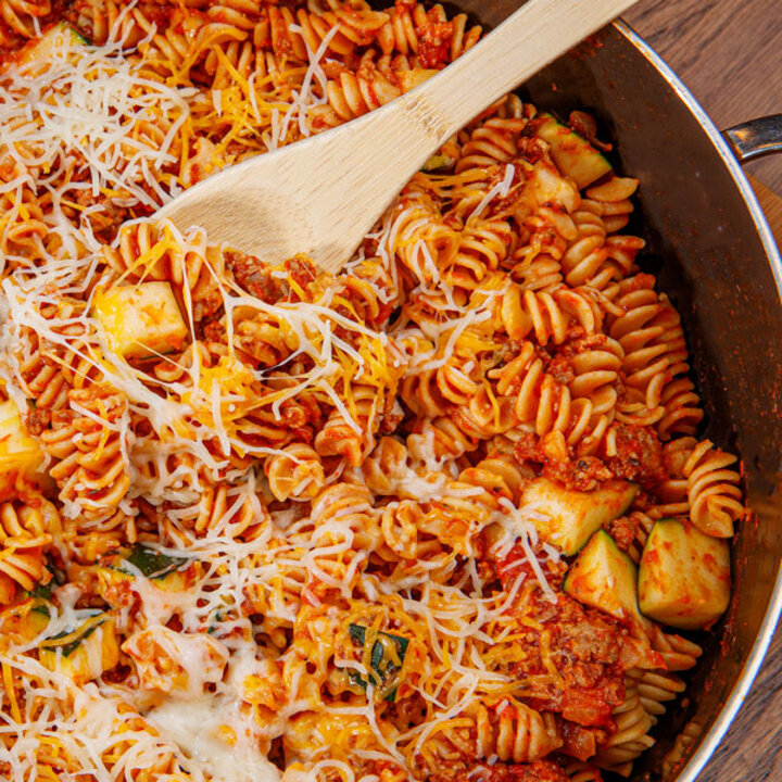 Cheesy Beef Pasta