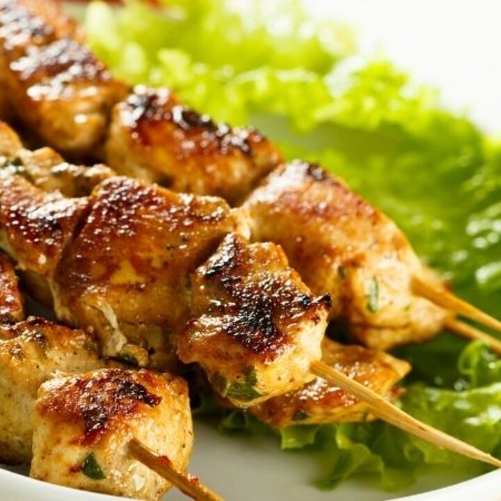 chicken kabobs