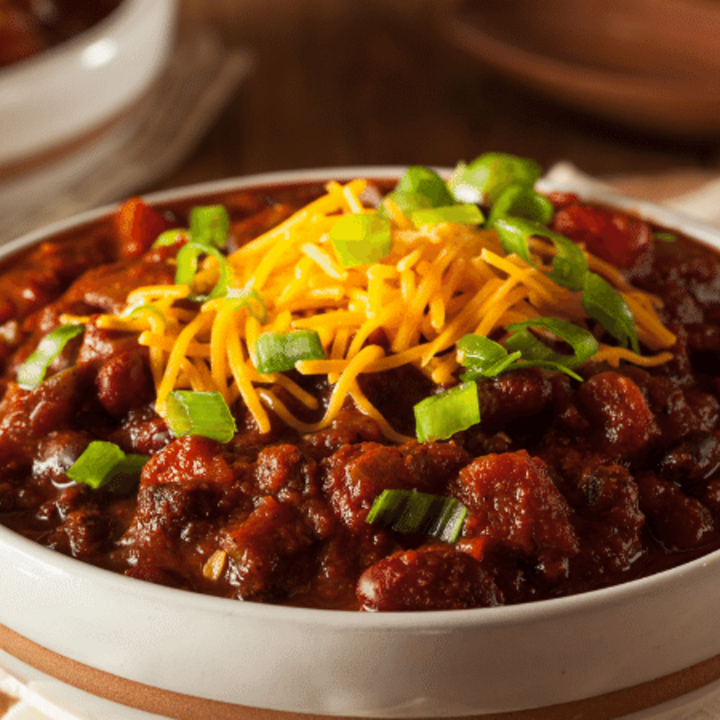 bowl of chili soup