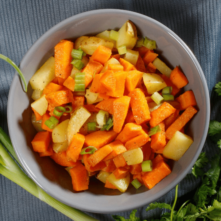 colorful potato salad