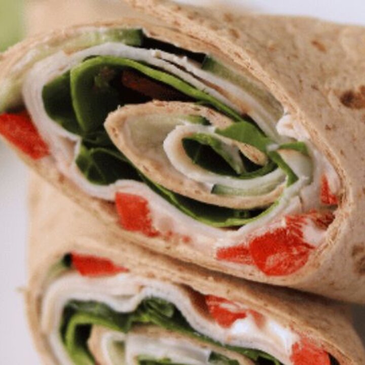 Cool as a cucumber whole grain wrap