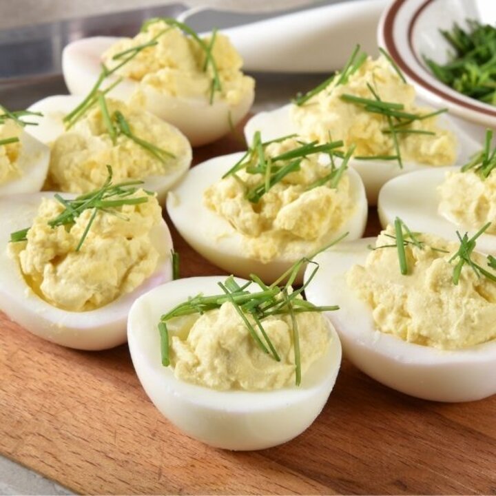 deviled eggs