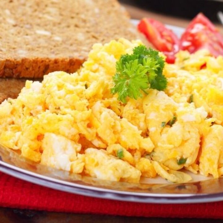 eggs and toast