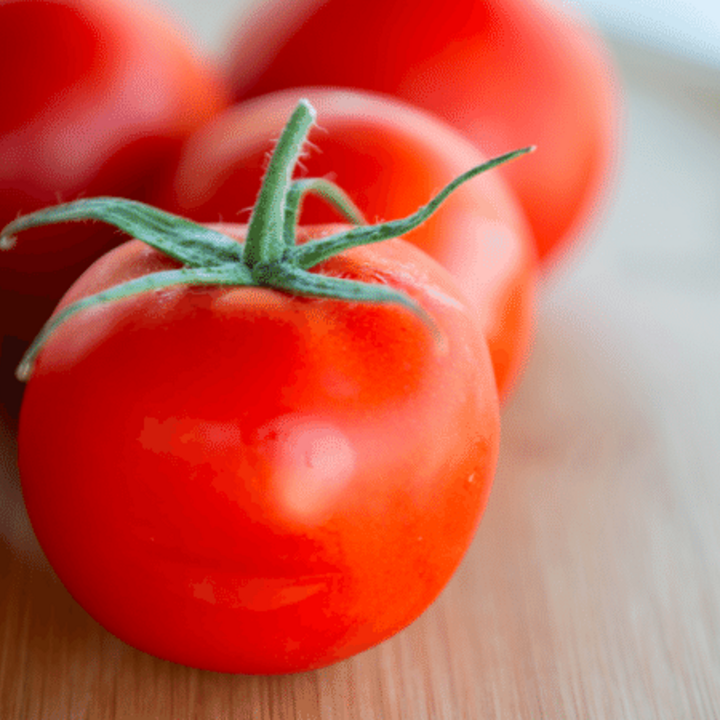 fresh tomatoes on a table