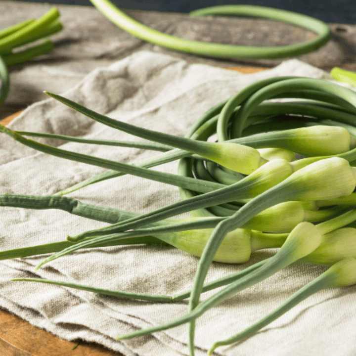 garlic scapes